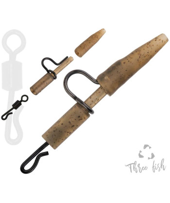 ZFISH Závěska Heavy Duty Clip & Tail Rubber + QC