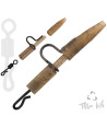 ZFISH Závěska Heavy Duty Clip & Tail Rubber + QC