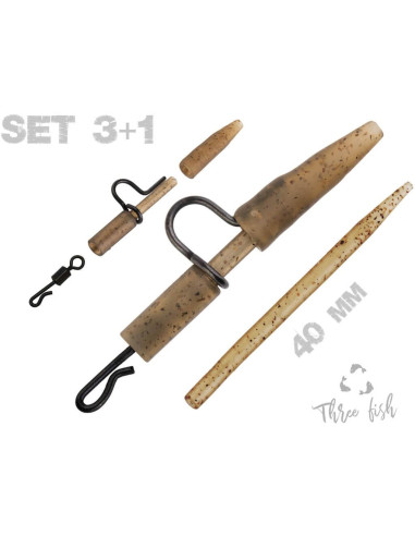 ZFISH Závěska Heavy Duty Clip Complete Set 40 mm