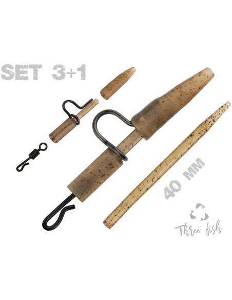 ZFISH Závěska Heavy Duty Clip Complete Set 40 mm
