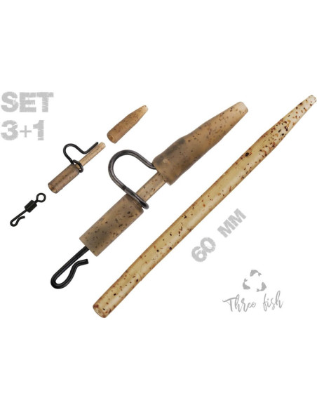 ZFISH Závěska Heavy Duty Clip Complete Set 60 mm