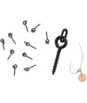 ZFISH Vrtáček s Kroužkem Bait Screw & Oval Ring
