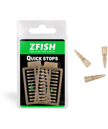 ZFISH Nekonečná Zarážka Quick Stops 40ks