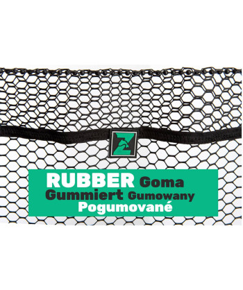 ZFISH Podběrák Landing Net ZFX Pogumovaná síť