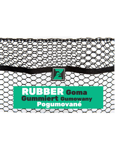 ZFISH Podběrák Landing Net ZFX Pogumovaná síť