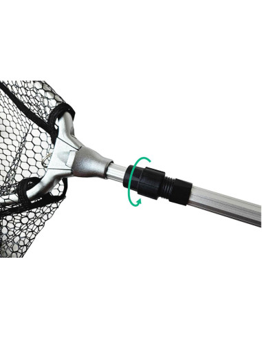 ZFISH Podběrák Landing Net ZFX Pogumovaná síť