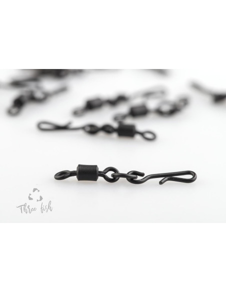 ZFISH Obratlík Quick Change Ring Swivel Matt vel.8