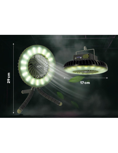 NGT Ventilátor Dynamic Fan & Bivvy Light