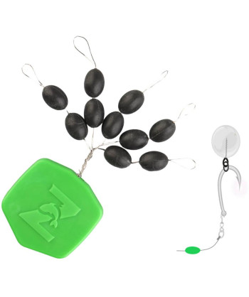 ZFISH Korálky Tungsten Oval Beads