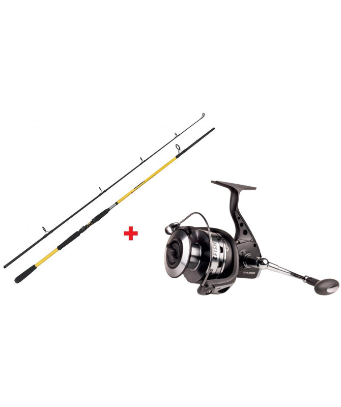 ZFISH Combo Prut Kodiak 2,40m + Naviják Zeus ZX8000