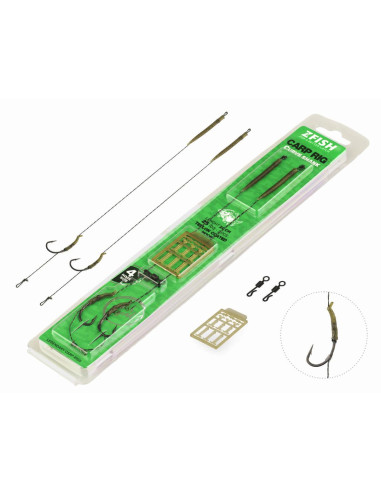 ZFISH Návazec Curve Shank Carp Rig