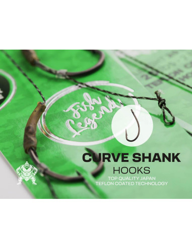 ZFISH Návazec Curve Shank Carp Rig