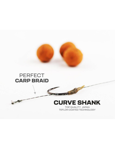 ZFISH Návazec Curve Shank Carp Rig