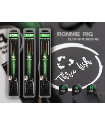 ZFISH Návazec Fluorocarbon Ronnie Rig