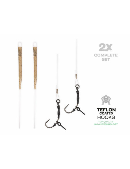 ZFISH Návazec Fluorocarbon Ronnie Rig