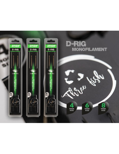 ZFISH Návazec Monofilament D-Rig