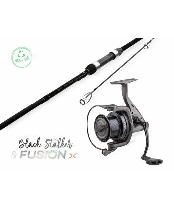 ZFISH Combo Prut Black Stalker 12ft/3lb + Naviják Fusion X 6000