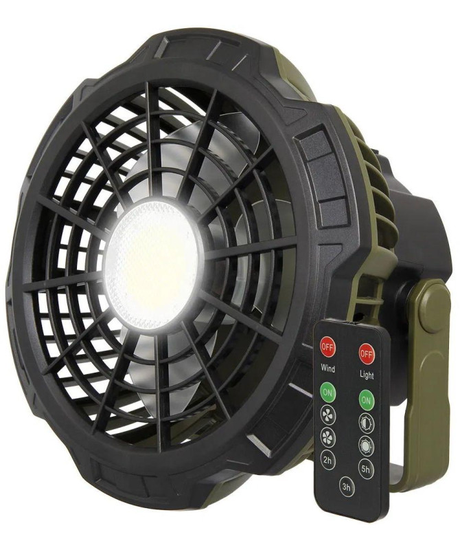 NGT Ventilátor, Světlo a Powerbanka 3in1