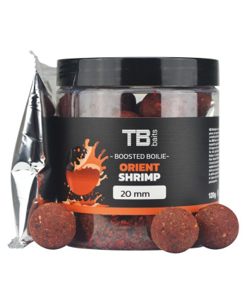 TB Baits Boosterované Boilie Orient Shrimp 120 g 24mm