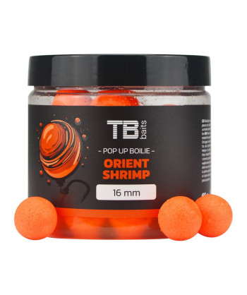 TB Baits Plovoucí Boilie Pop-Up Orient Shrimp + NHDC 65 g 16 mm