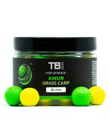 TB Baits Plovoucí Boilie Pop-Up Amur + NHDC 65 g 16 mm
