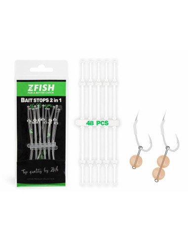 ZFISH Zarážka Silicone Boilie Stops 16-30mm