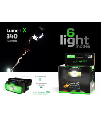 ZFISH Čelovka Lumenix