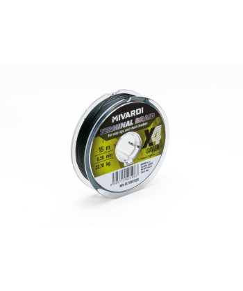 Terminal X4 braid 0.16 mm - green