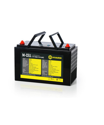 M-CELL LiFePO4 12V 100Ah + 20A nabíječka