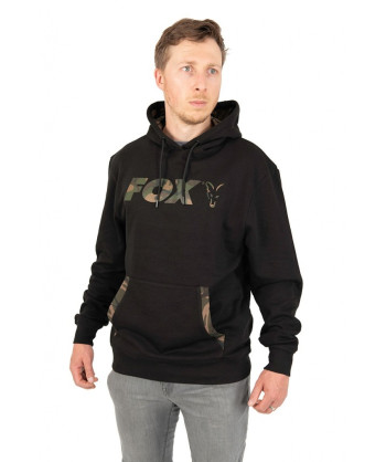 Výprodej FOX Mikina LW Black/Camo Print pullover velikost M