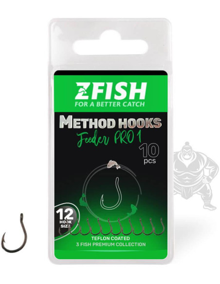 ZFISH Háčky Method Feeder PRO 1