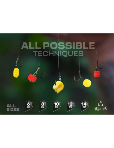 ZFISH Háčky Method Feeder PRO 1