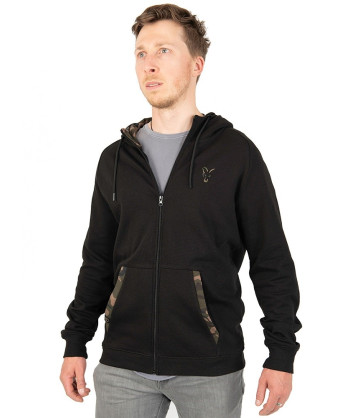 Výprodej Fox Mikina se zipem Black/Camo XXXL