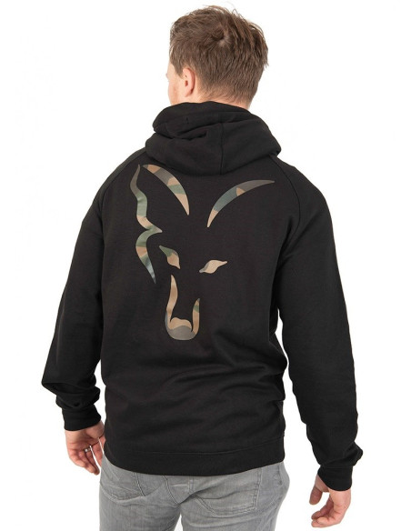 Výprodej Fox Mikina se zipem Black/Camo XXXL
