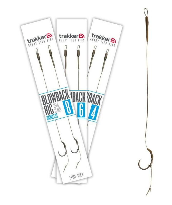 Trakker Hotové návazce Blowback Ready Rig (Barbless) 2ks