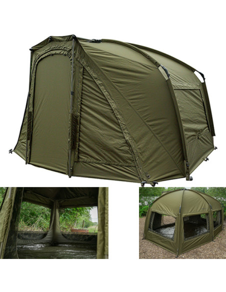 Výprodej Fox Bivak s ložnicí Frontier XD Inc inner dome a stříškou Vapour Peak