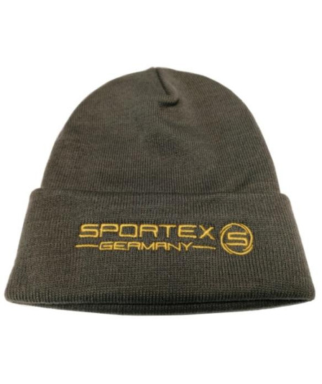 Rybářská čepice SPORTEX s logem zelená