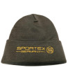 Rybářská čepice SPORTEX s logem zelená