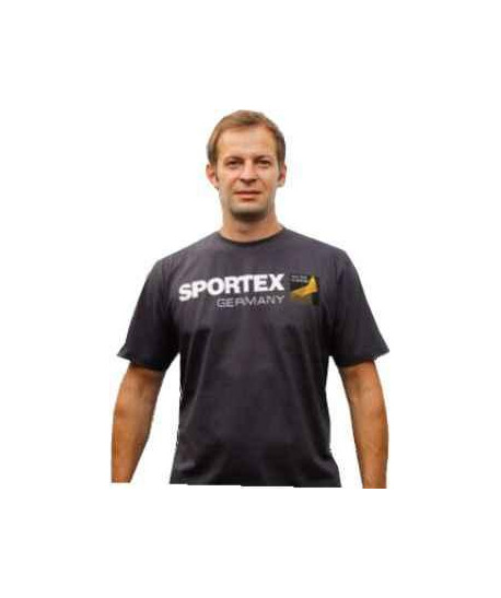 Sportex T-Shirt Tričko s velkým logem - tmavě šedé vel.XXL
