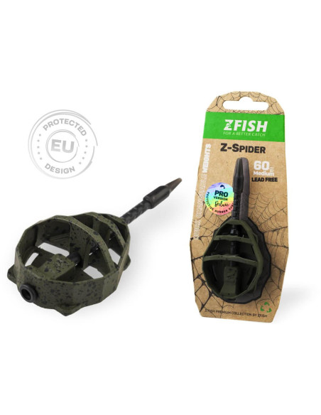 ZFISH Krmítko Method Feeder Spider Large
