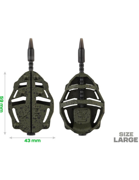 ZFISH Krmítko Method Feeder Spider Large