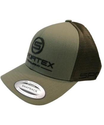 Kšiltovka SPORTEX Snap Back zelená s logem