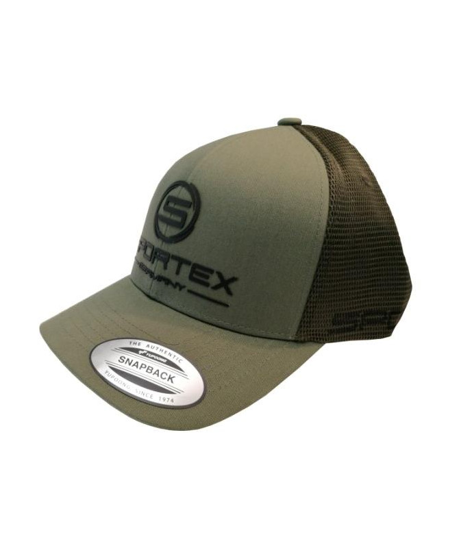 Kšiltovka SPORTEX Snap Back zelená s logem