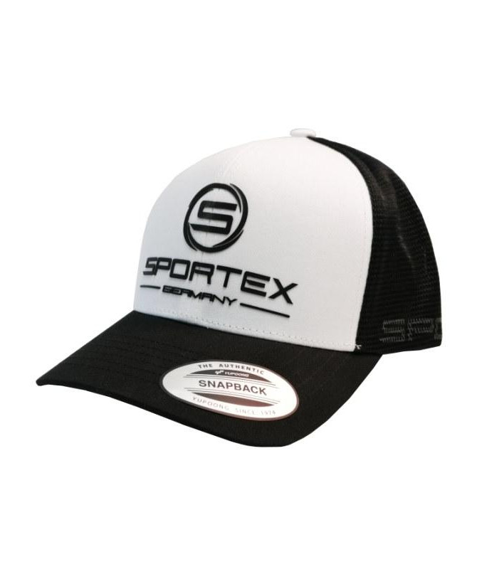 Kšiltovka SPORTEX Snap Back černá s logem