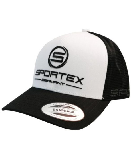 Kšiltovka SPORTEX Snap Back černá s logem