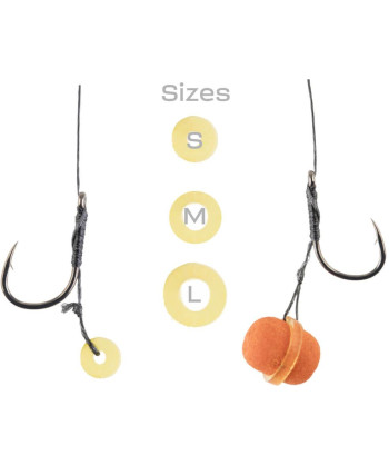 ZFISH Nástrahový Kroužek Micro Bait Bands 50ks