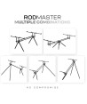 ZFISH Rodmaster Náhradní dlouhé nohy 2ks