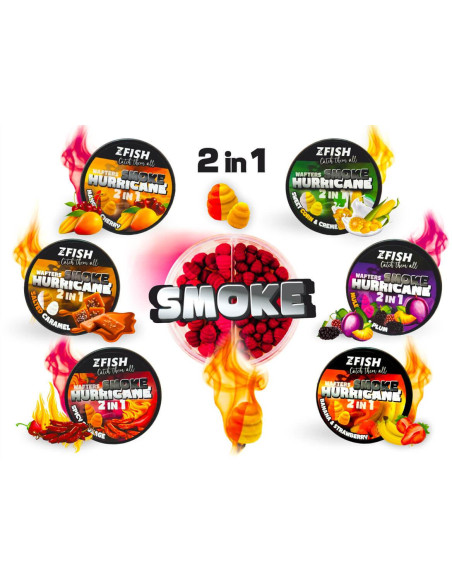 ZFISH Smoke Hurricane Wafters 2in1