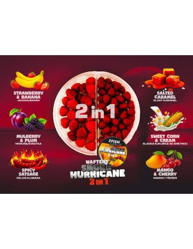 ZFISH Smoke Hurricane Wafters 2in1