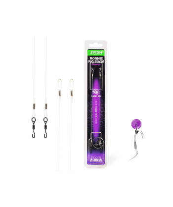 ZFISH Krimpovaný Návazec Ronnie Rig Boom 18cm/30lbs